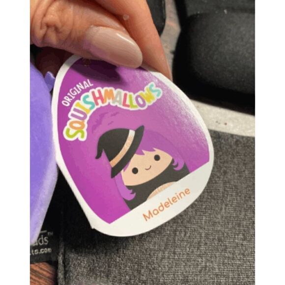 RARE NWT Kellytoys Squishmallows Madeleine the Black and Gold Witch 5" - Picture 5 of 6
